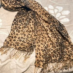 Leopard Print Scarf